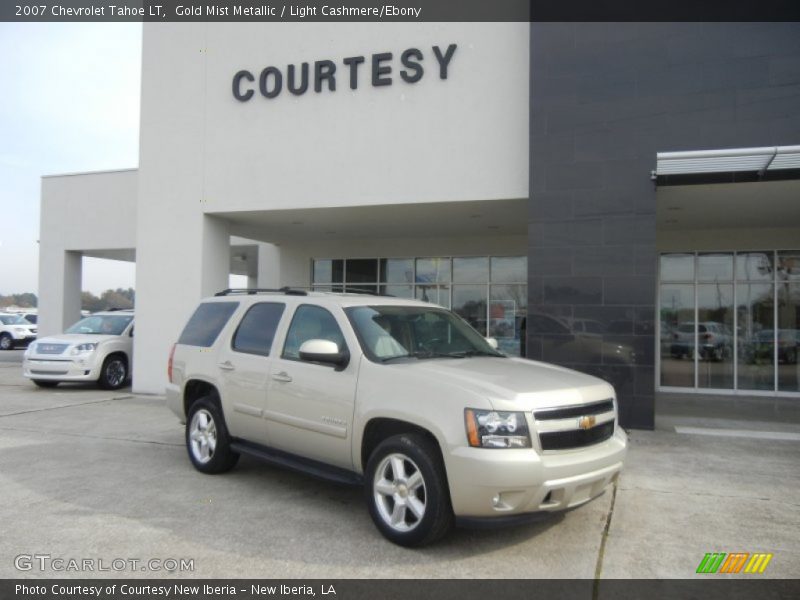 Gold Mist Metallic / Light Cashmere/Ebony 2007 Chevrolet Tahoe LT