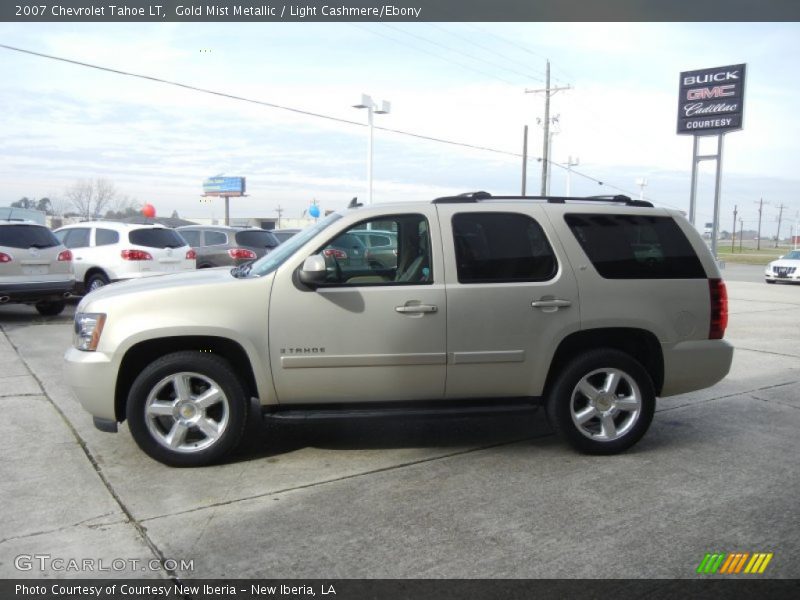 Gold Mist Metallic / Light Cashmere/Ebony 2007 Chevrolet Tahoe LT