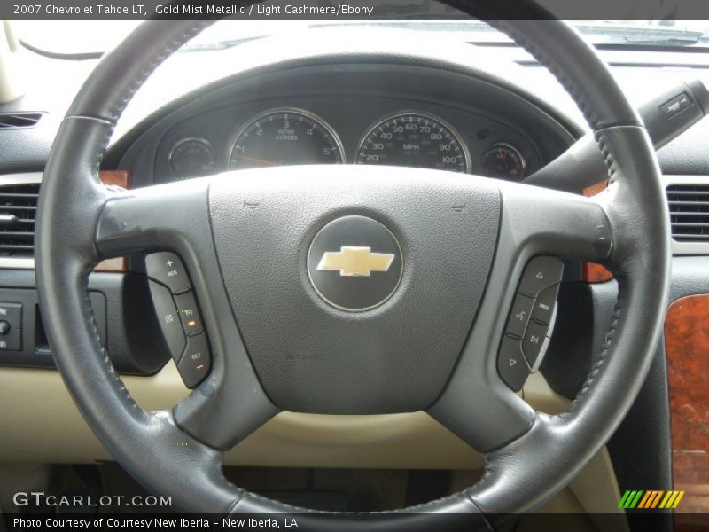Gold Mist Metallic / Light Cashmere/Ebony 2007 Chevrolet Tahoe LT