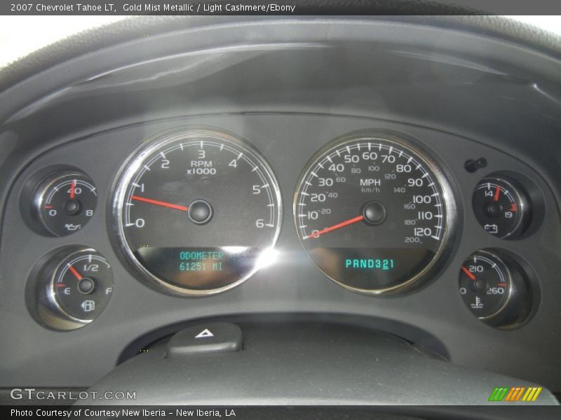 Gold Mist Metallic / Light Cashmere/Ebony 2007 Chevrolet Tahoe LT