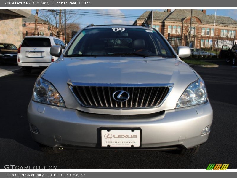 Tungsten Pearl / Black 2009 Lexus RX 350 AWD