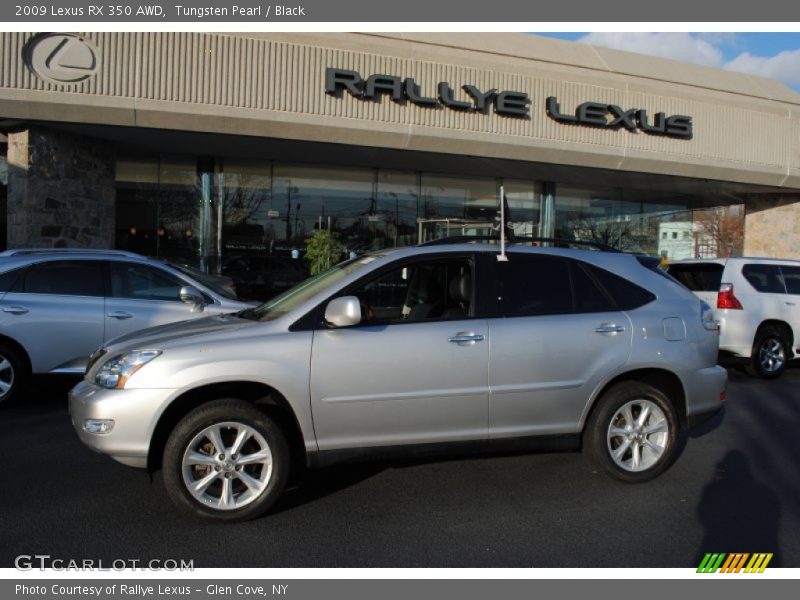 Tungsten Pearl / Black 2009 Lexus RX 350 AWD