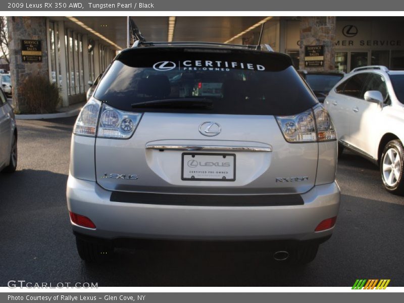 Tungsten Pearl / Black 2009 Lexus RX 350 AWD