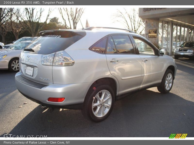 Tungsten Pearl / Black 2009 Lexus RX 350 AWD