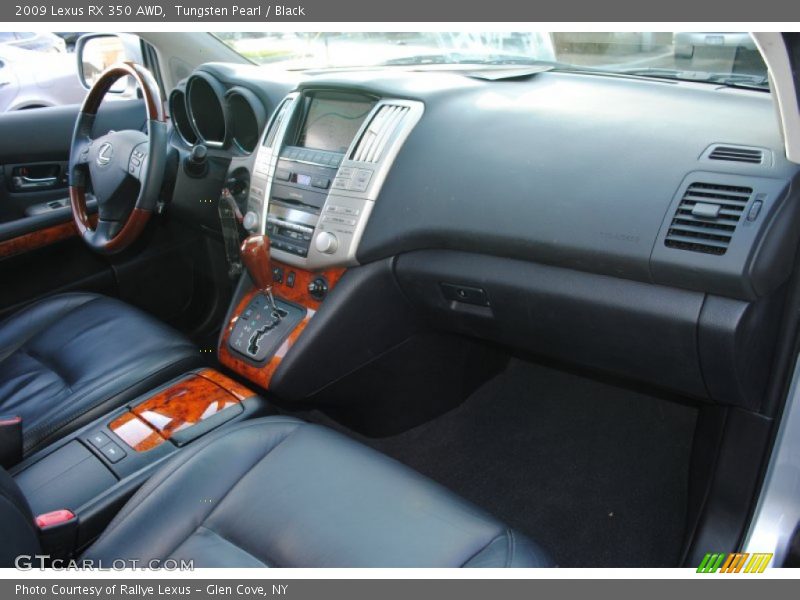Tungsten Pearl / Black 2009 Lexus RX 350 AWD