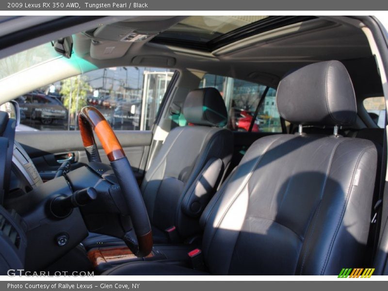 Tungsten Pearl / Black 2009 Lexus RX 350 AWD