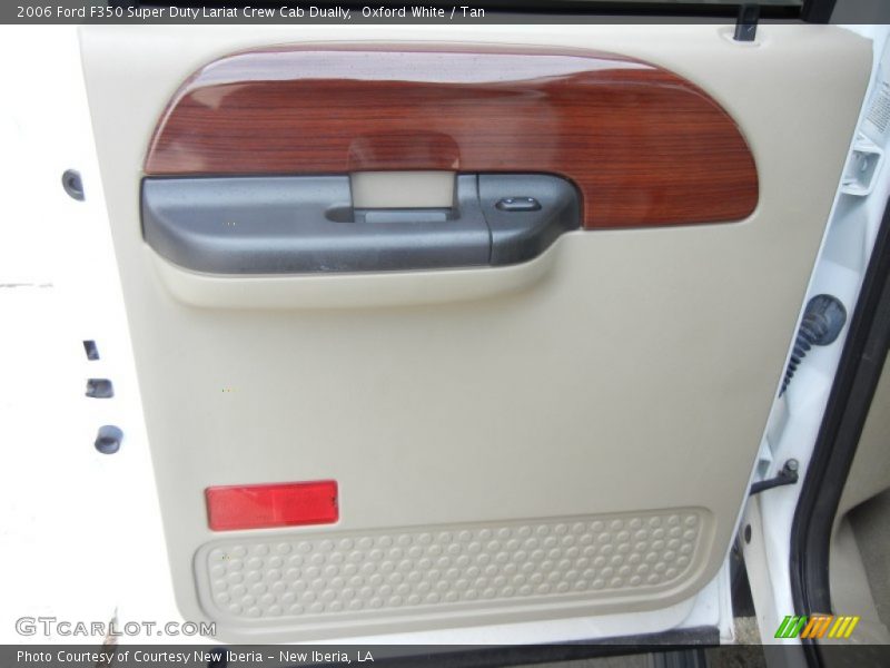 Oxford White / Tan 2006 Ford F350 Super Duty Lariat Crew Cab Dually