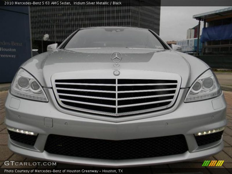 Iridium Silver Metallic / Black 2010 Mercedes-Benz S 63 AMG Sedan