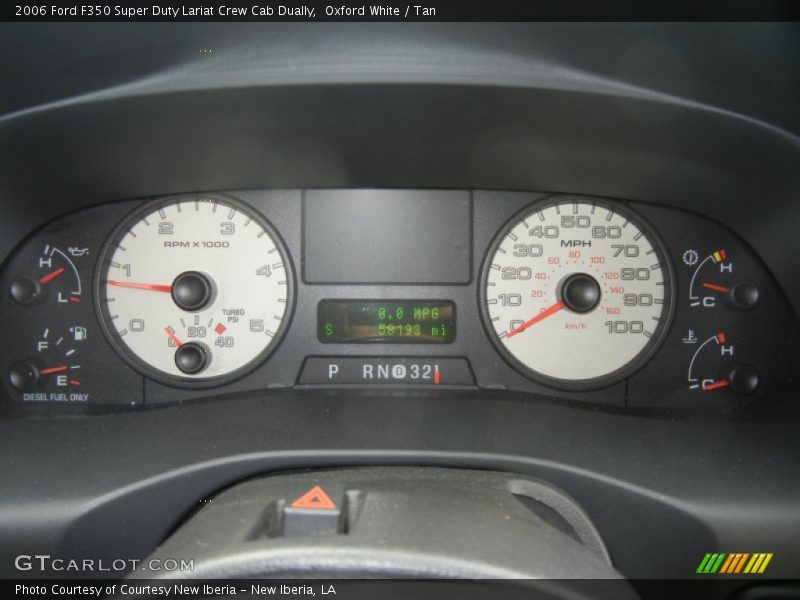  2006 F350 Super Duty Lariat Crew Cab Dually Lariat Crew Cab Dually Gauges