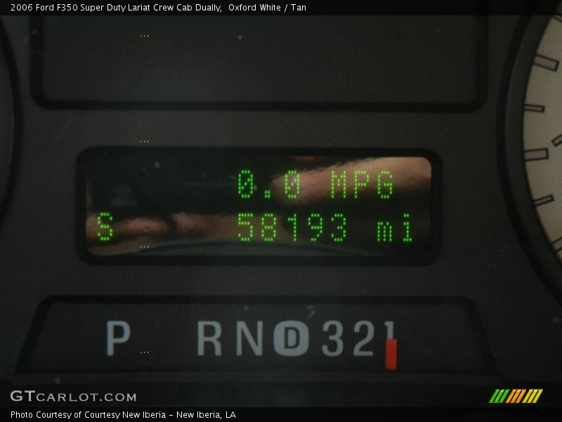 Oxford White / Tan 2006 Ford F350 Super Duty Lariat Crew Cab Dually