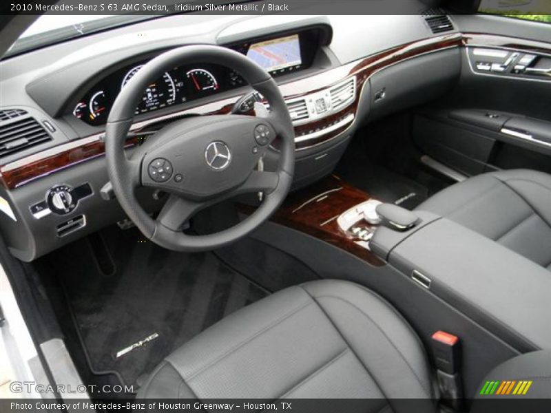  2010 S 63 AMG Sedan Black Interior