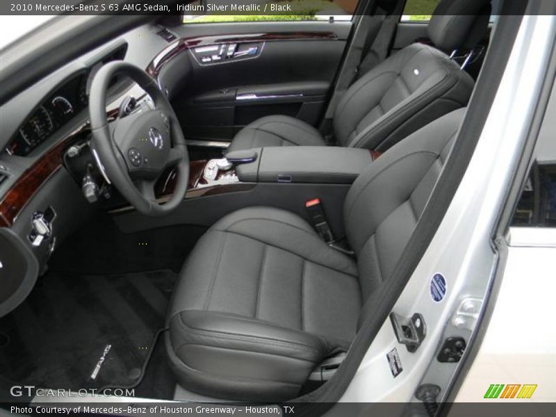  2010 S 63 AMG Sedan Black Interior