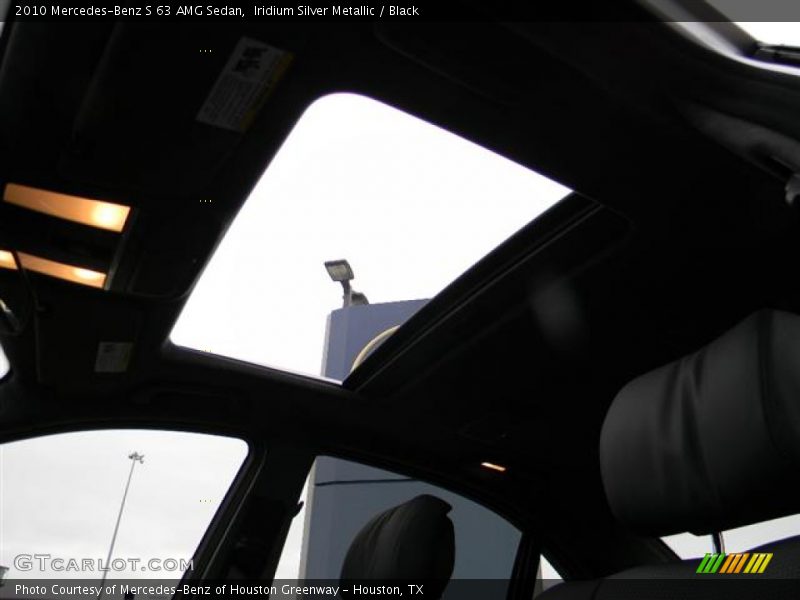 Iridium Silver Metallic / Black 2010 Mercedes-Benz S 63 AMG Sedan