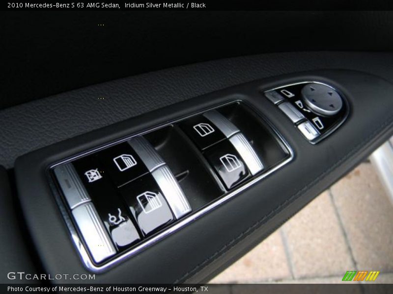Iridium Silver Metallic / Black 2010 Mercedes-Benz S 63 AMG Sedan