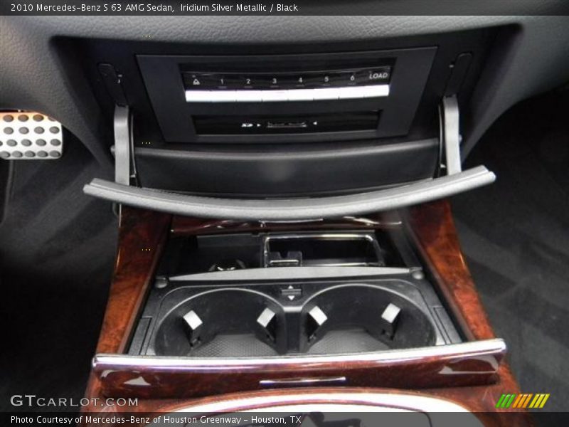 Iridium Silver Metallic / Black 2010 Mercedes-Benz S 63 AMG Sedan