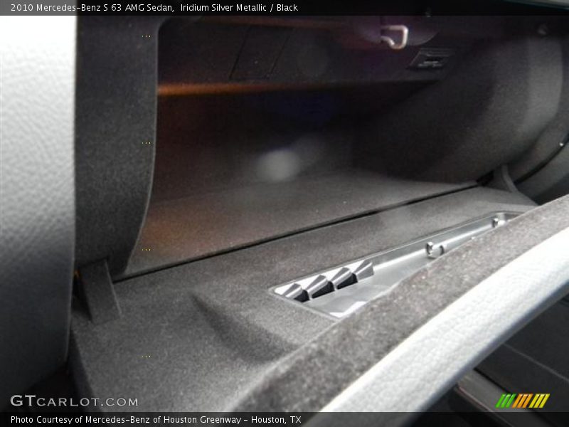 Iridium Silver Metallic / Black 2010 Mercedes-Benz S 63 AMG Sedan
