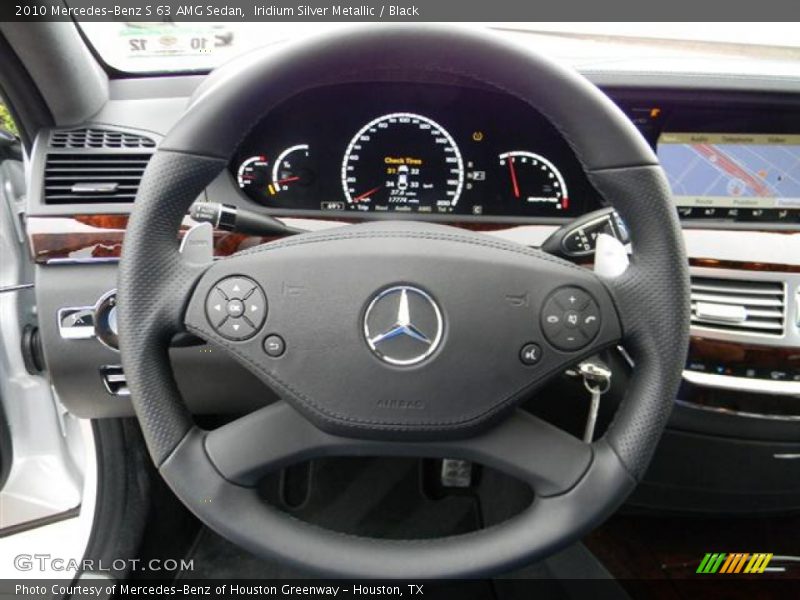  2010 S 63 AMG Sedan Steering Wheel