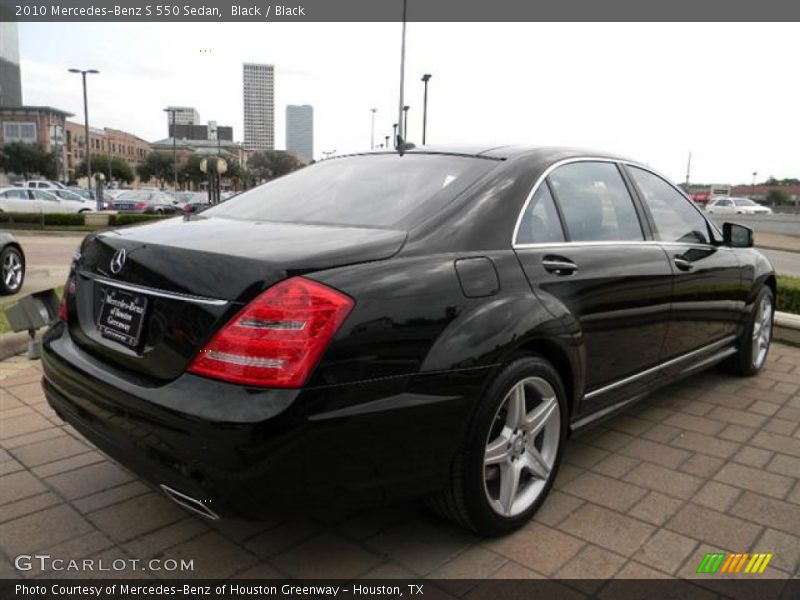 Black / Black 2010 Mercedes-Benz S 550 Sedan