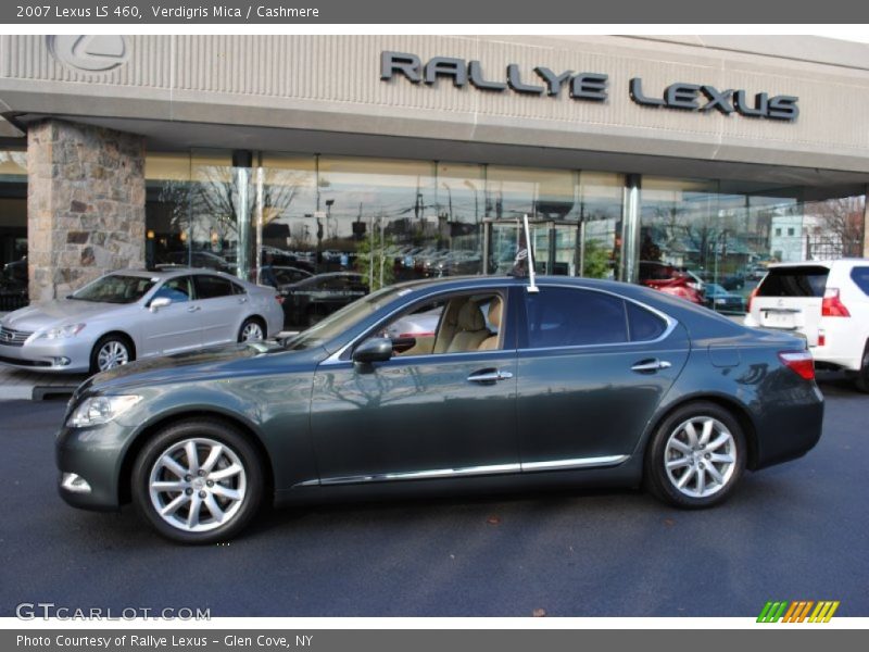 Verdigris Mica / Cashmere 2007 Lexus LS 460