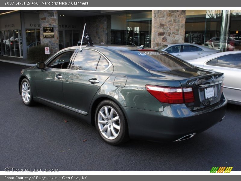 Verdigris Mica / Cashmere 2007 Lexus LS 460