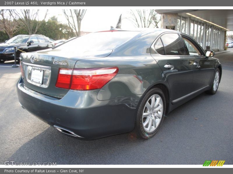 Verdigris Mica / Cashmere 2007 Lexus LS 460
