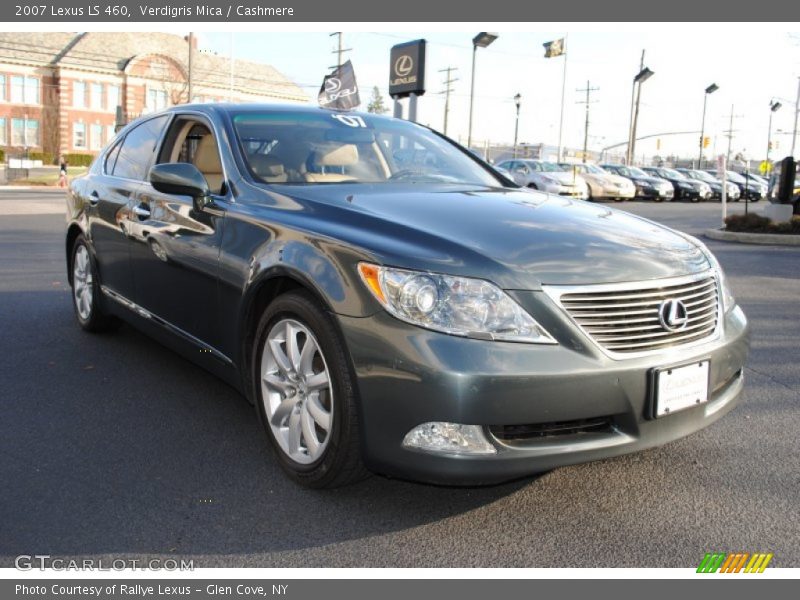 Verdigris Mica / Cashmere 2007 Lexus LS 460