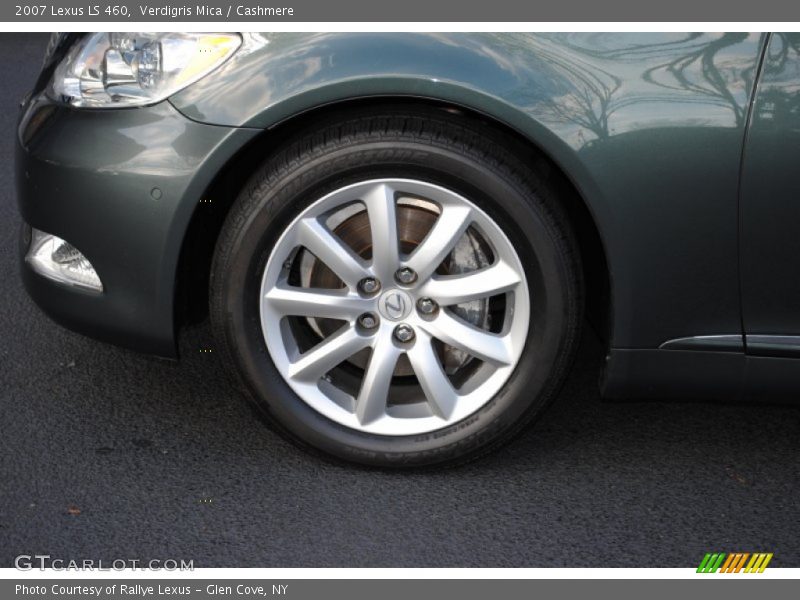 Verdigris Mica / Cashmere 2007 Lexus LS 460