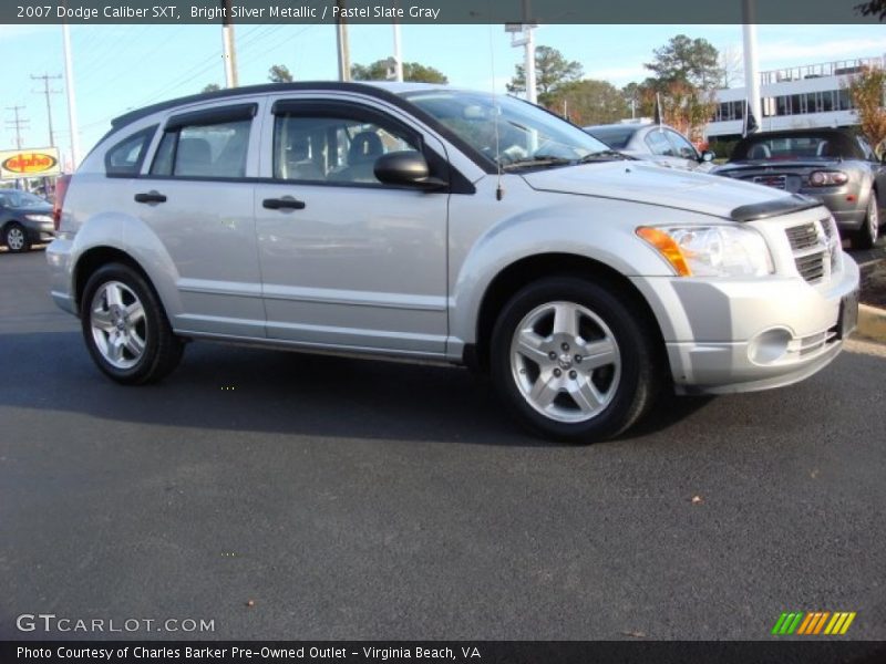 Bright Silver Metallic / Pastel Slate Gray 2007 Dodge Caliber SXT