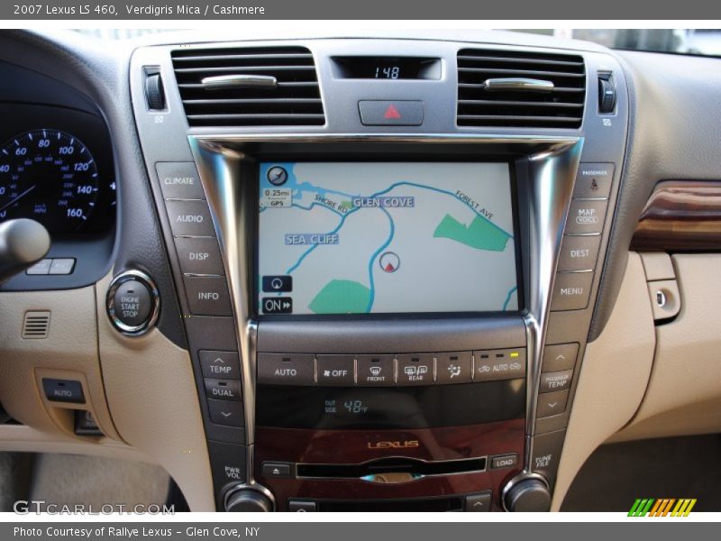 Verdigris Mica / Cashmere 2007 Lexus LS 460