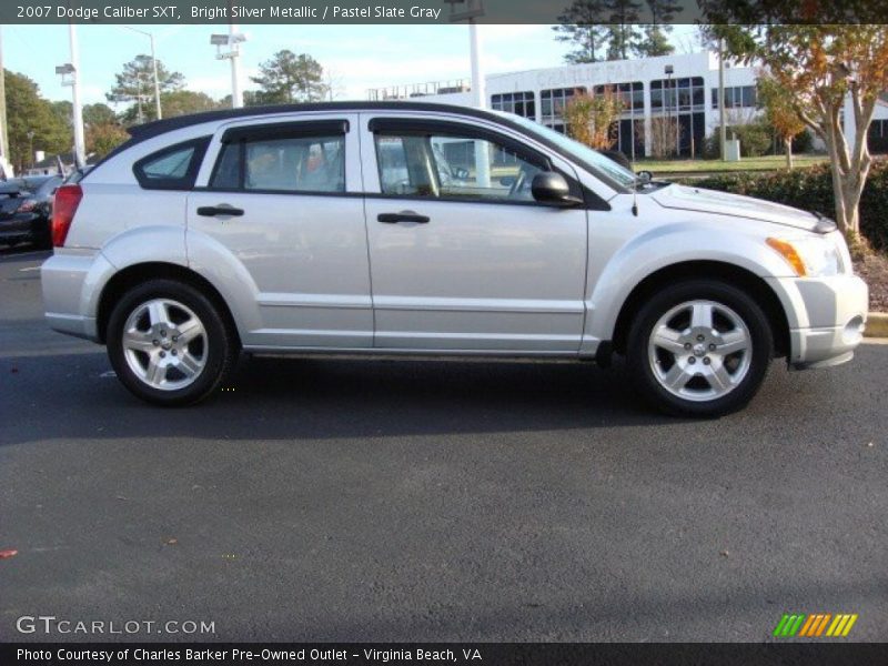 Bright Silver Metallic / Pastel Slate Gray 2007 Dodge Caliber SXT