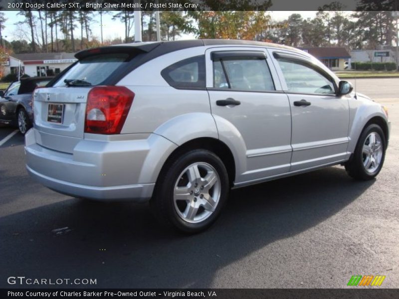 Bright Silver Metallic / Pastel Slate Gray 2007 Dodge Caliber SXT