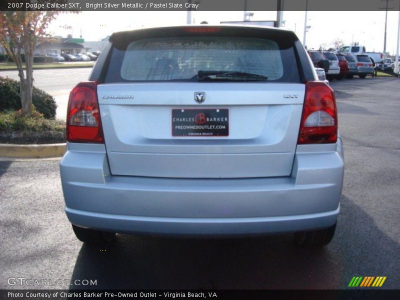 Bright Silver Metallic / Pastel Slate Gray 2007 Dodge Caliber SXT
