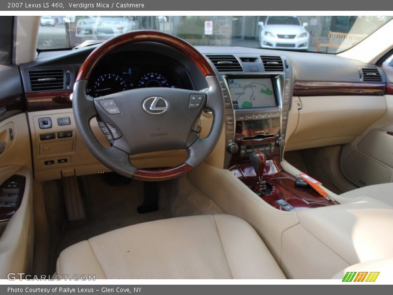 Verdigris Mica / Cashmere 2007 Lexus LS 460