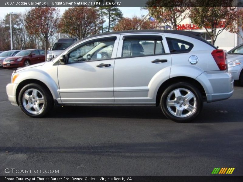 Bright Silver Metallic / Pastel Slate Gray 2007 Dodge Caliber SXT