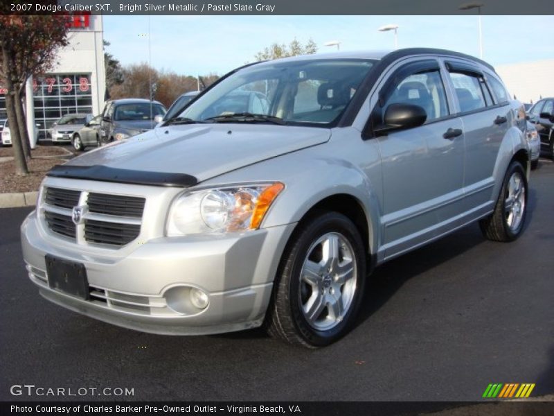 Bright Silver Metallic / Pastel Slate Gray 2007 Dodge Caliber SXT