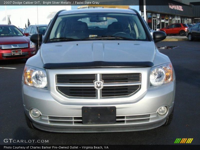 Bright Silver Metallic / Pastel Slate Gray 2007 Dodge Caliber SXT
