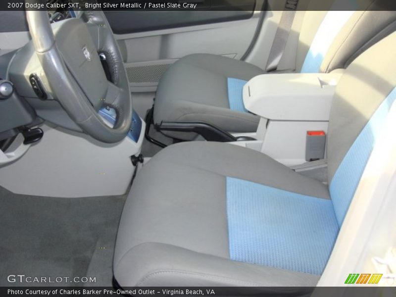 Bright Silver Metallic / Pastel Slate Gray 2007 Dodge Caliber SXT