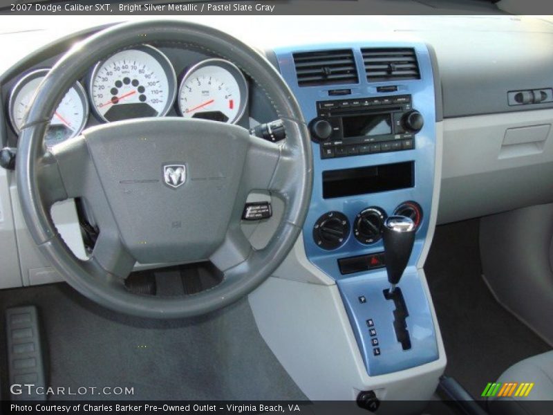 Bright Silver Metallic / Pastel Slate Gray 2007 Dodge Caliber SXT