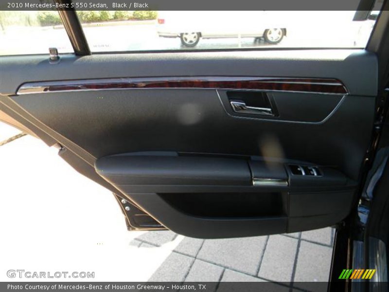 Black / Black 2010 Mercedes-Benz S 550 Sedan