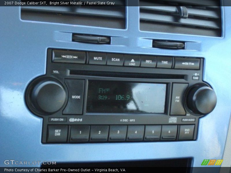 Bright Silver Metallic / Pastel Slate Gray 2007 Dodge Caliber SXT