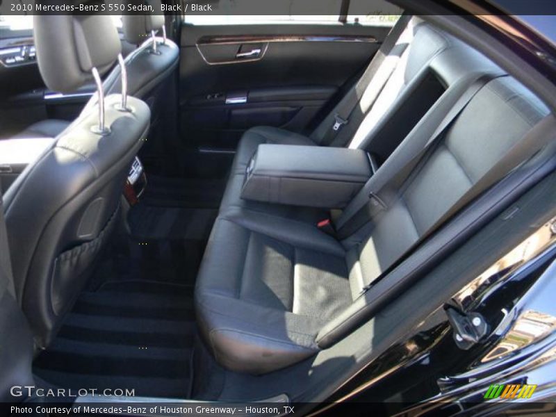Black / Black 2010 Mercedes-Benz S 550 Sedan