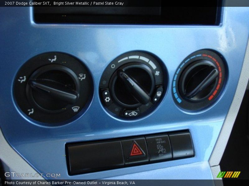 Bright Silver Metallic / Pastel Slate Gray 2007 Dodge Caliber SXT