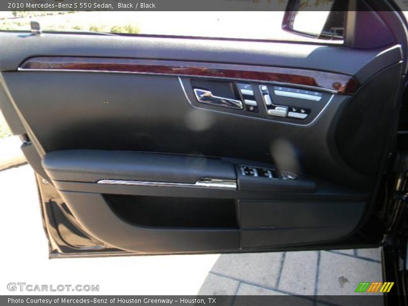 Black / Black 2010 Mercedes-Benz S 550 Sedan