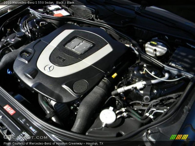 Black / Black 2010 Mercedes-Benz S 550 Sedan