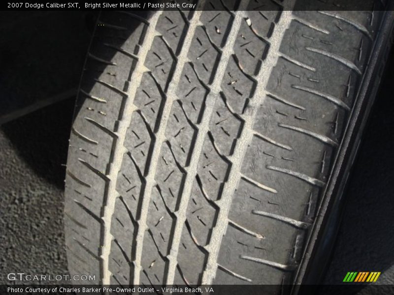 Bright Silver Metallic / Pastel Slate Gray 2007 Dodge Caliber SXT
