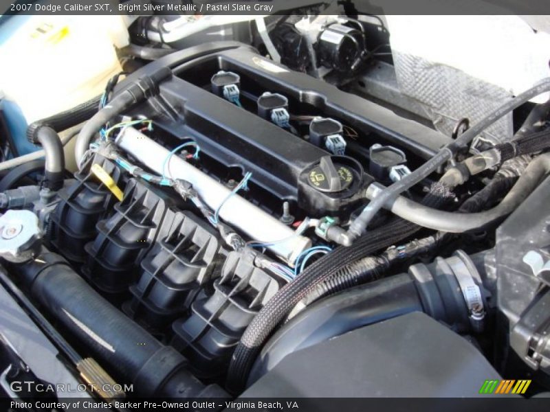 Bright Silver Metallic / Pastel Slate Gray 2007 Dodge Caliber SXT