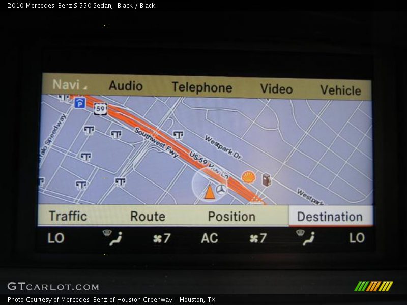 Black / Black 2010 Mercedes-Benz S 550 Sedan