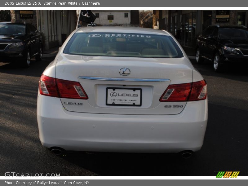 Starfire Pearl White / Cashmere 2009 Lexus ES 350