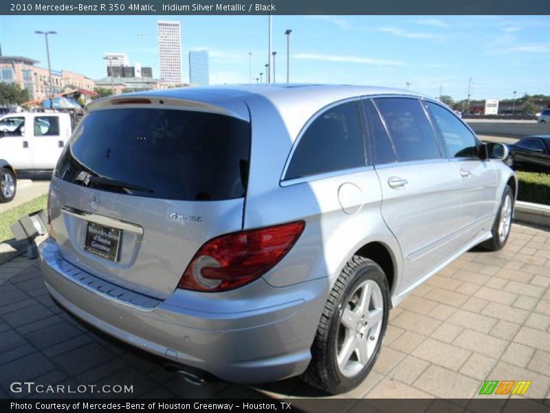 Iridium Silver Metallic / Black 2010 Mercedes-Benz R 350 4Matic
