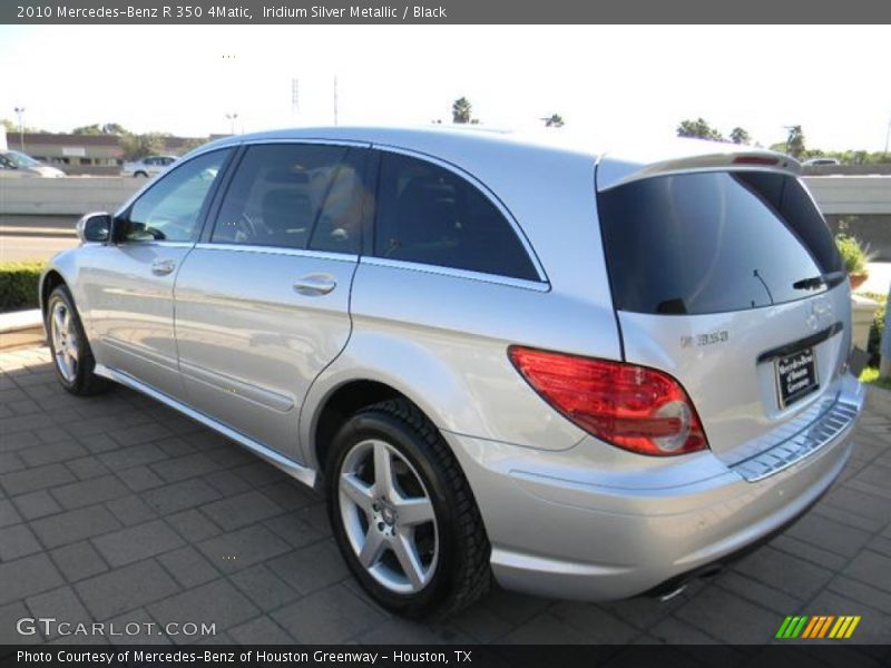 Iridium Silver Metallic / Black 2010 Mercedes-Benz R 350 4Matic